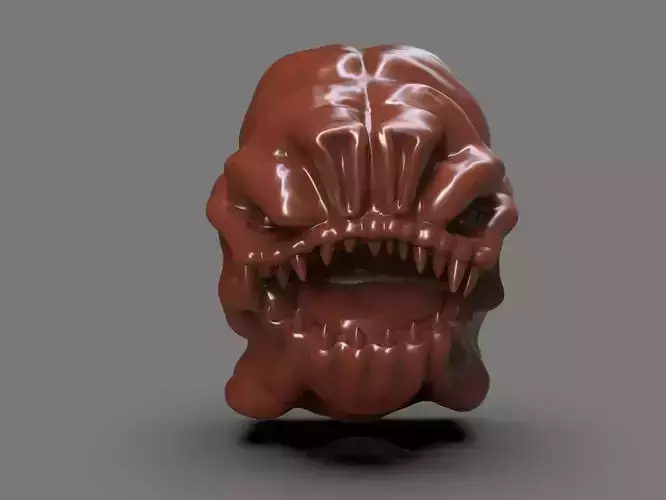 Rancor Gargoyle Head