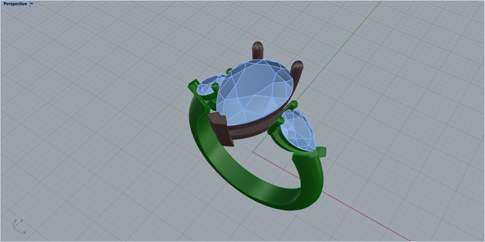 graff ring 3D print model_3