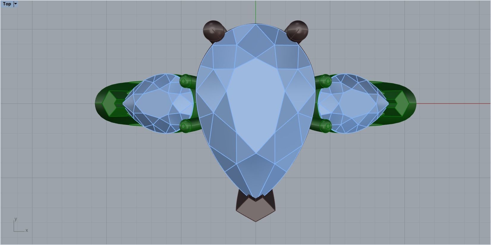 graff ring 3D print model_8