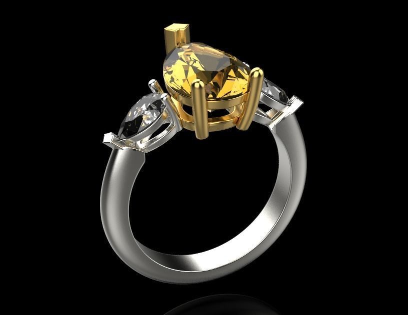 graff ring 3D print model_12