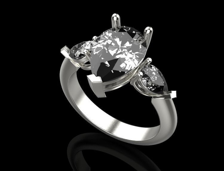 graff ring 3D print model_18