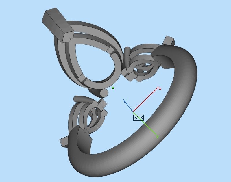 graff ring 3D print model_32