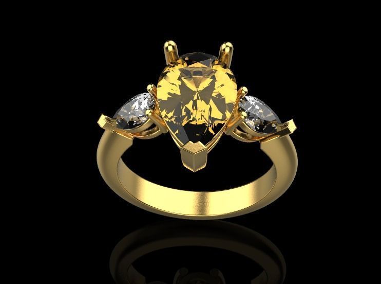 graff ring 3D print model_17