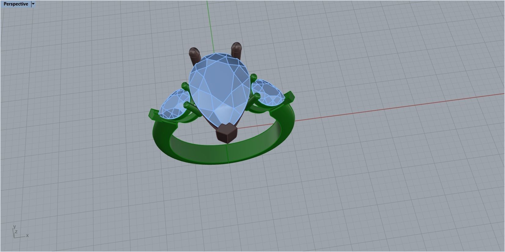 graff ring 3D print model_25