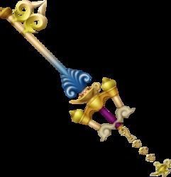 STL File for 3D Printing Wishing Lamp Keyblade 3D print model_1