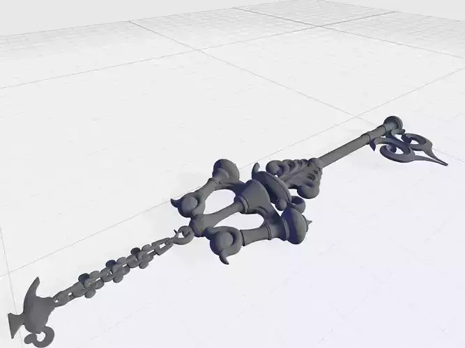 STL File for 3D Printing Wishing Lamp Keyblade 3D print model