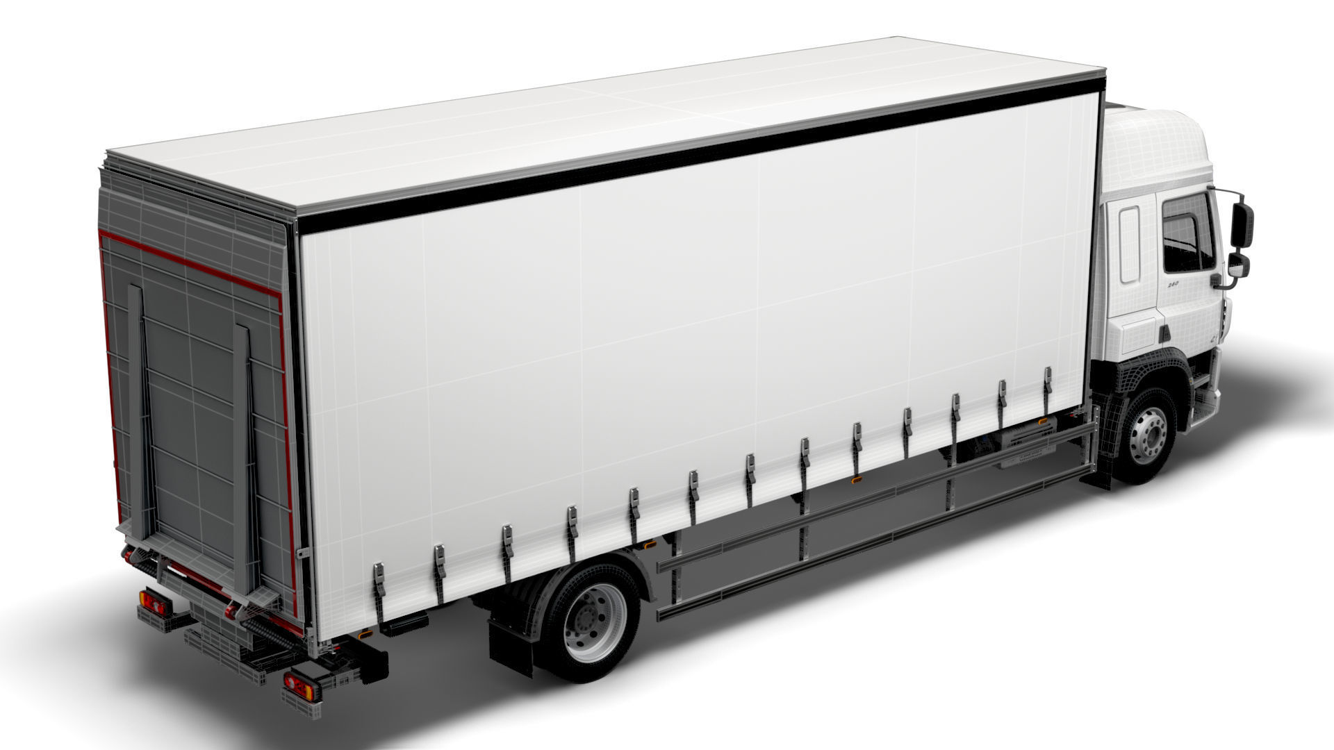 DAF CF Box 2020 3D model_13