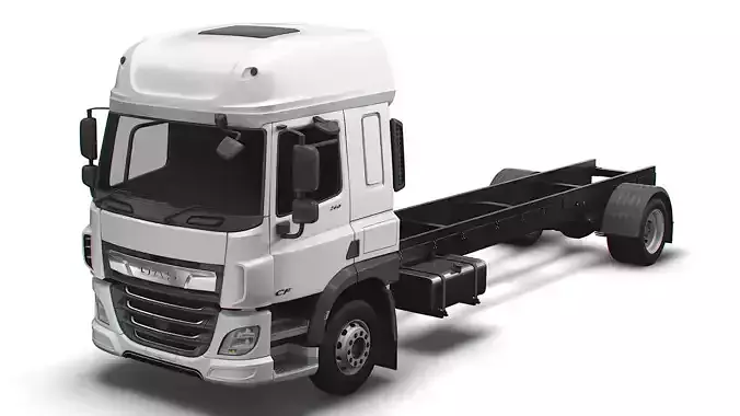 DAF CF Chassis 2020 3D model