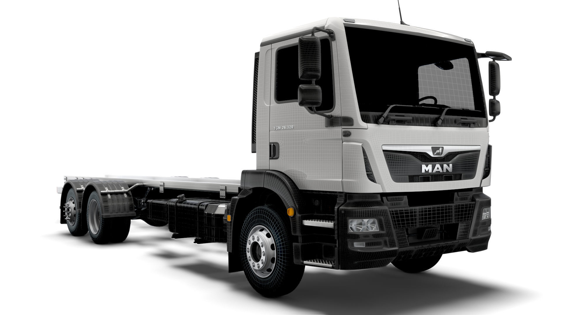 MAN TGM Chassis 2019 3D model_11