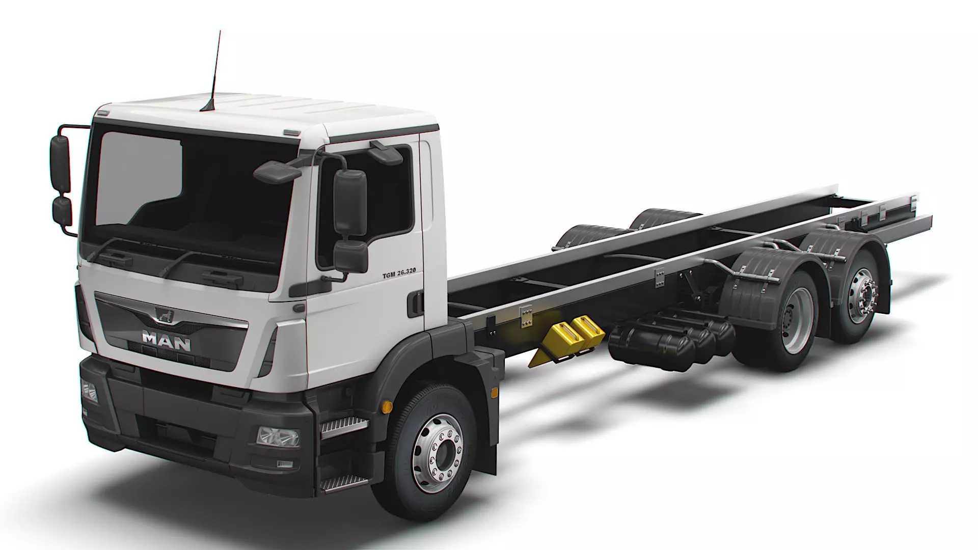 MAN TGM Chassis 2019 3D model_0