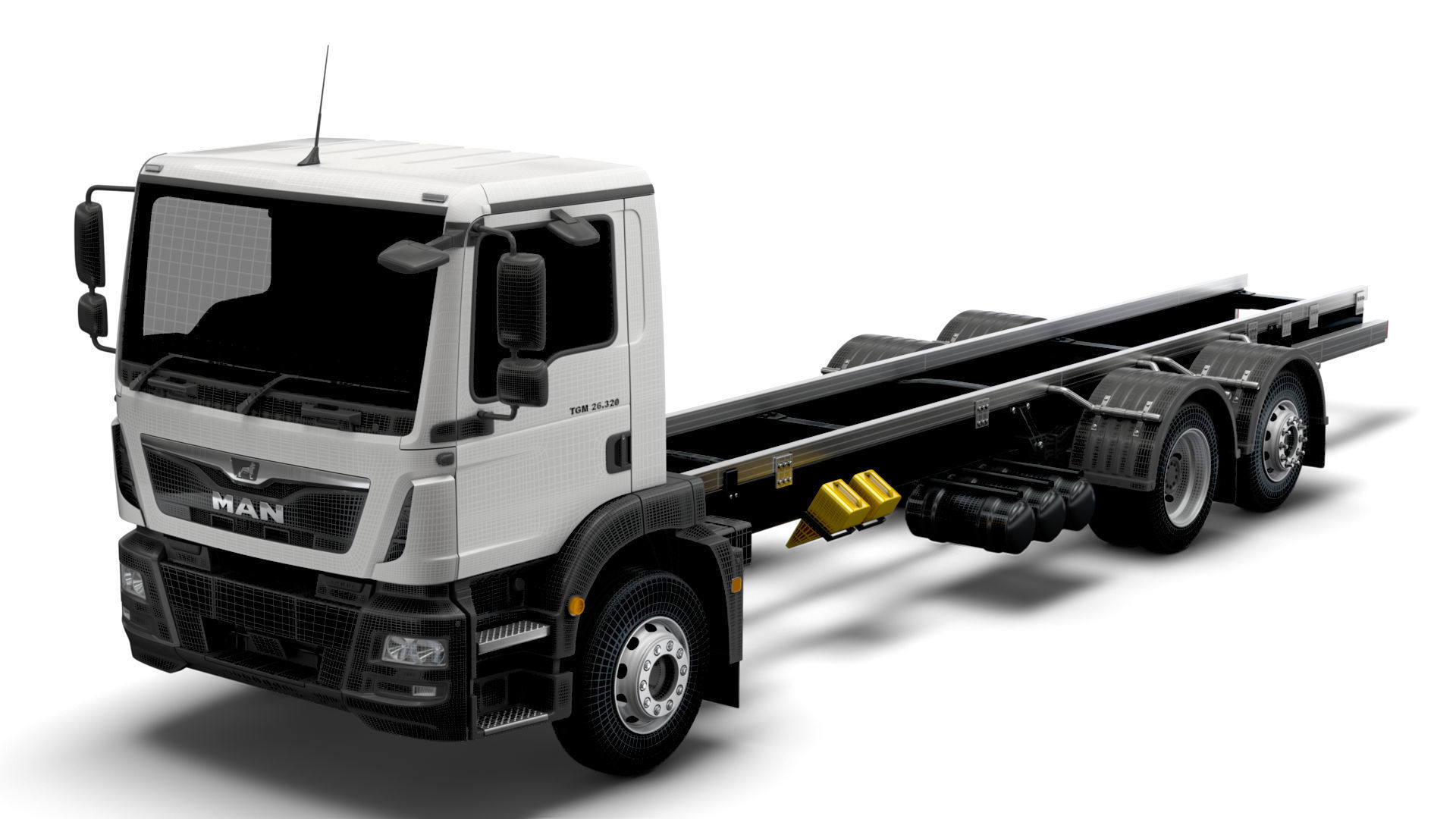 MAN TGM Chassis 2019 3D model_19