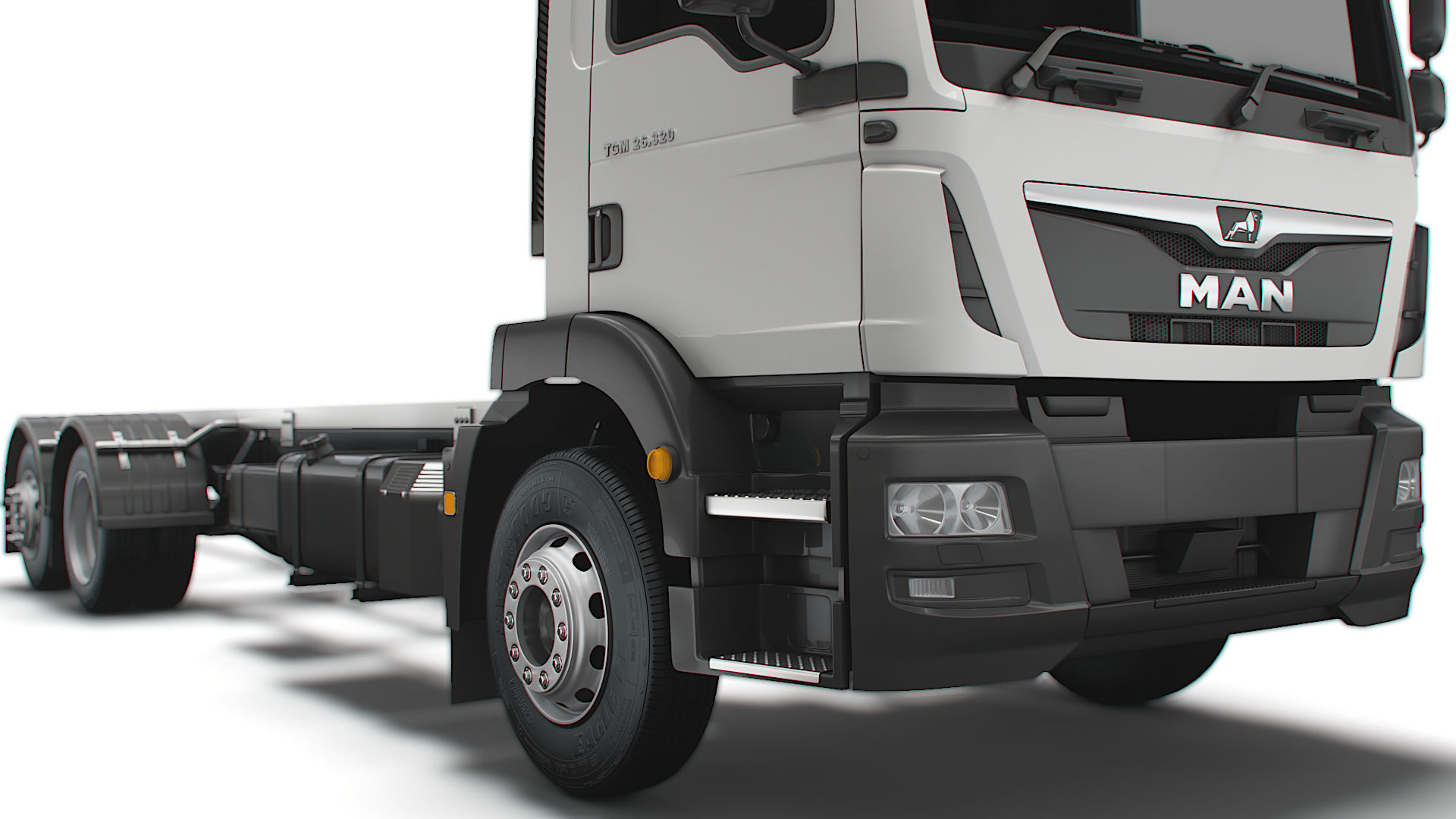 MAN TGM Chassis 2019 3D model_5