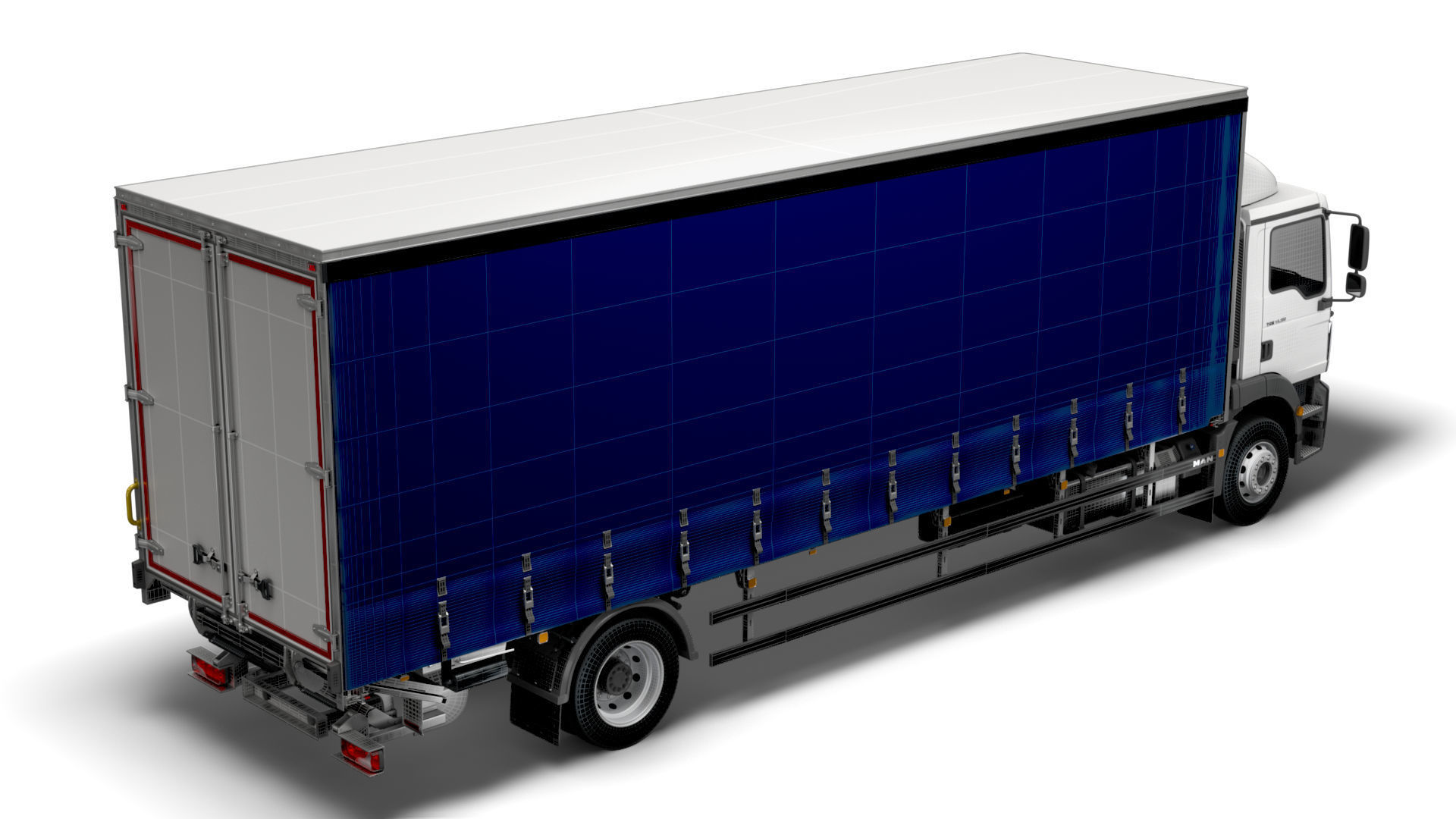 MAN TGM Curtainside 2019 3D model_8