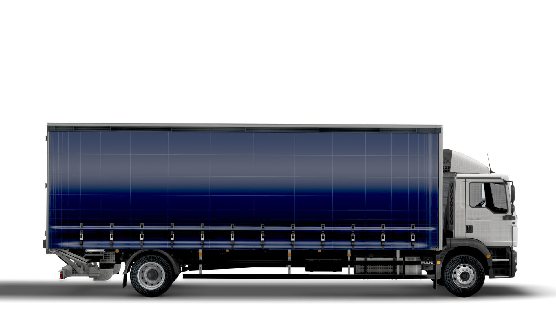 MAN TGM Curtainside 2019 3D model_15