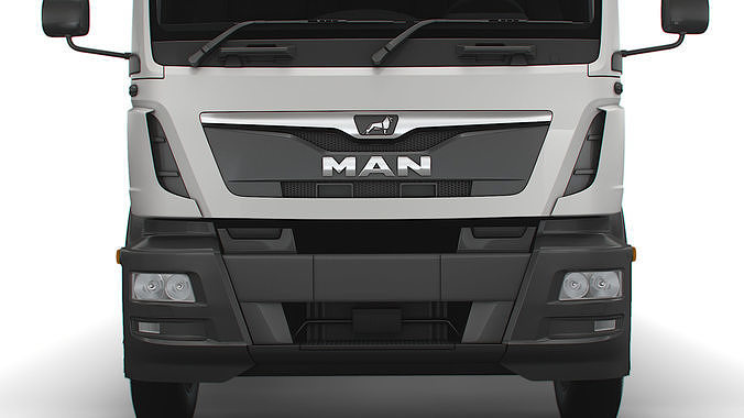 MAN TGM Curtainside 2019 3D model