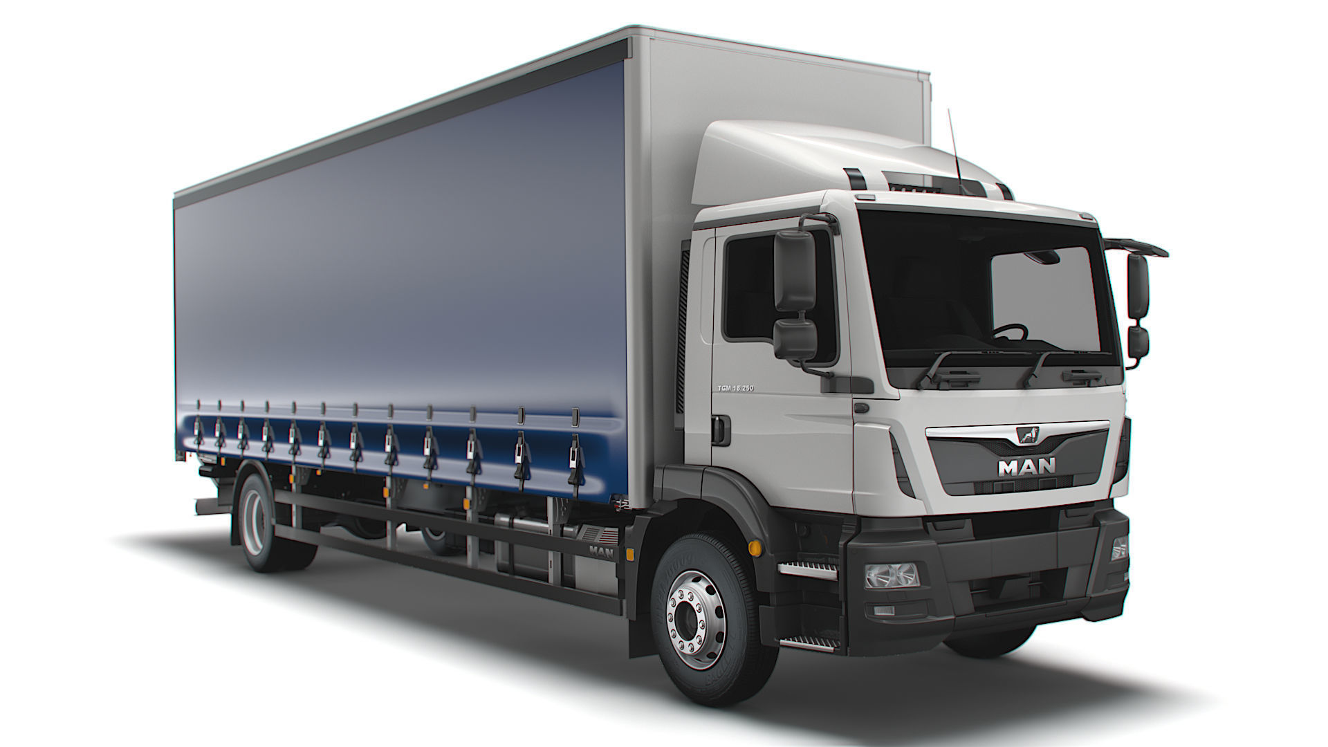 MAN TGM Curtainside 2019 3D model_22