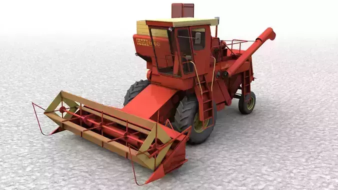 JI CASE 1660 1968 3D model