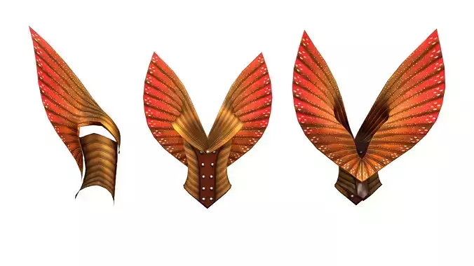 Amber Phoenix Wings Top
