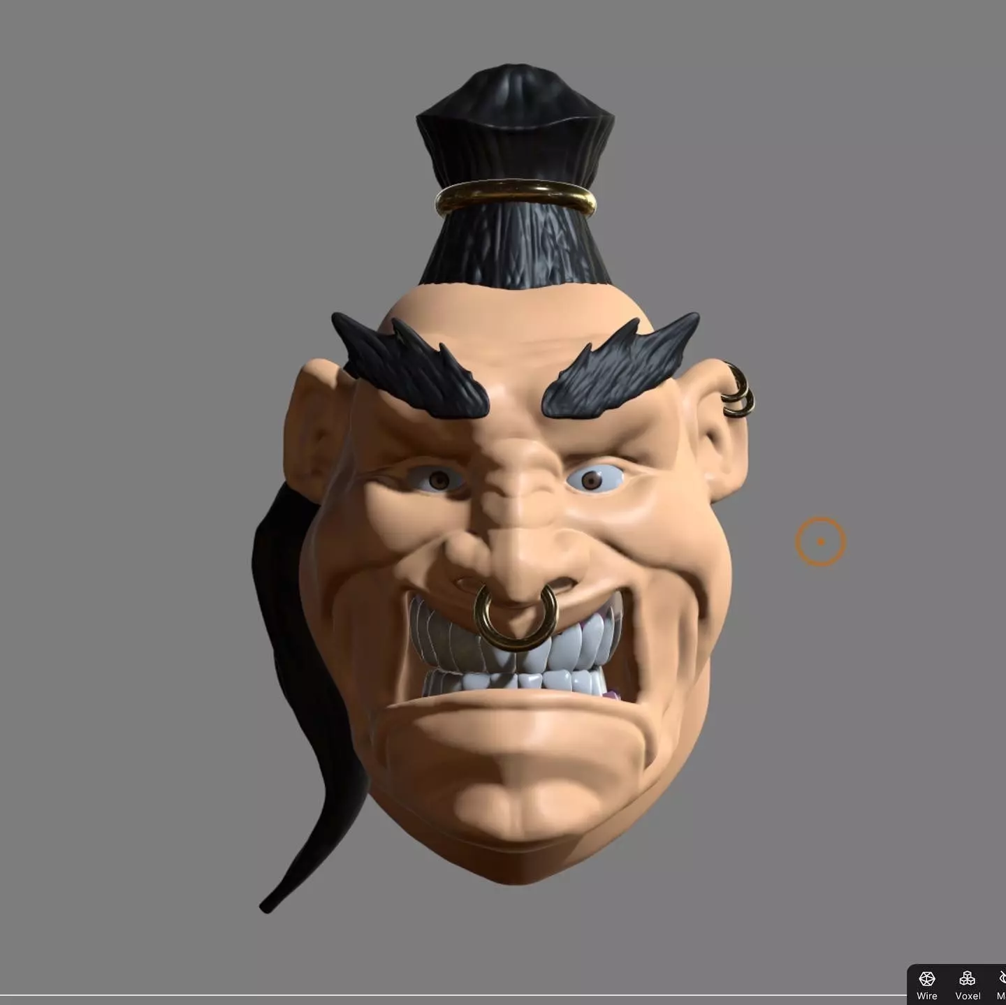 Stylised Head Free 3D print model