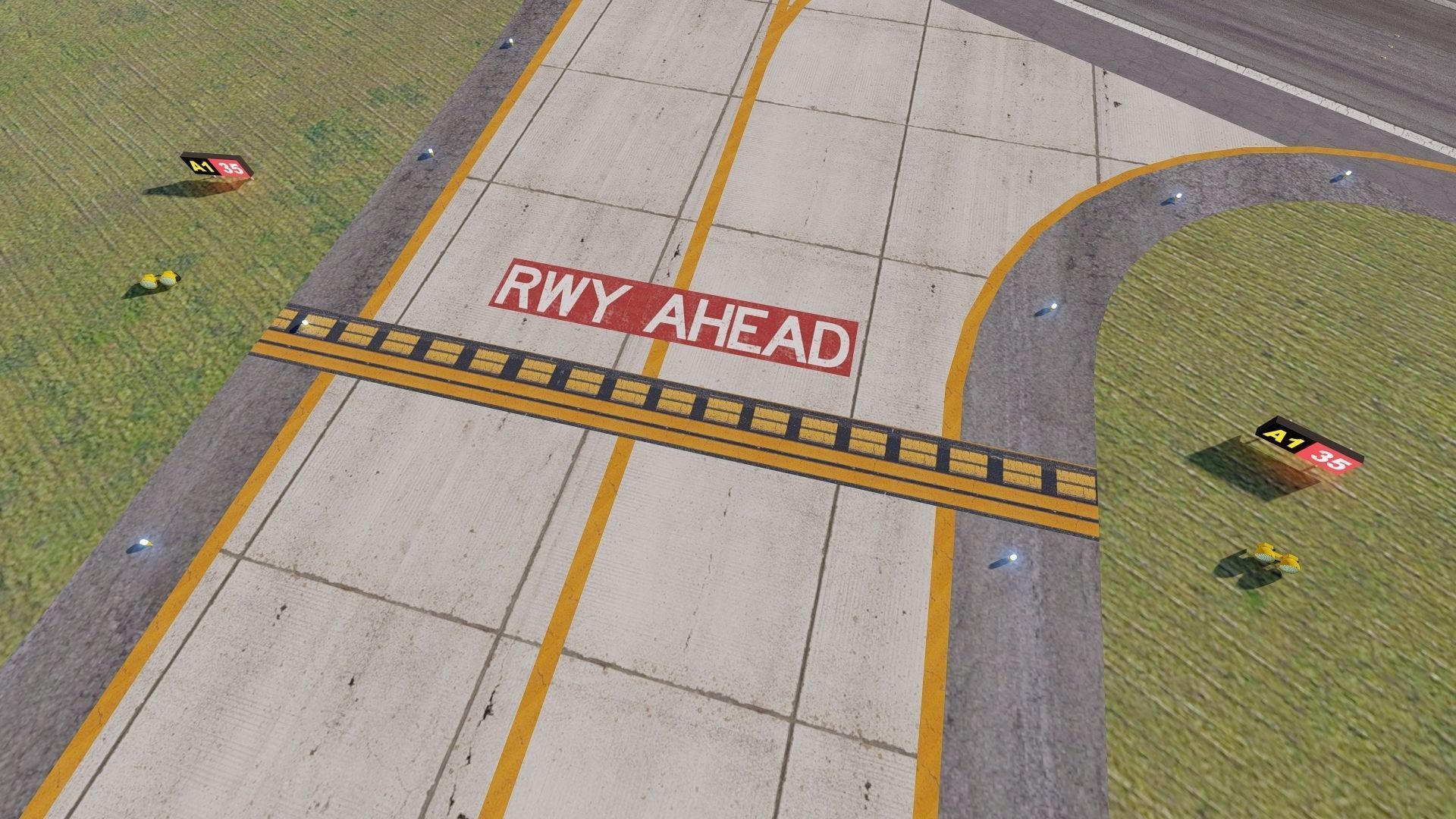 International Airport with Interior and Landscape 3D model_21