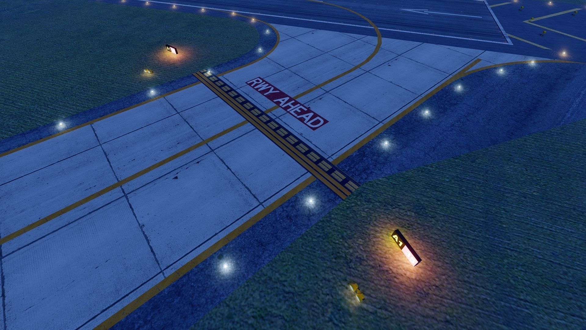 International Airport with Interior and Landscape 3D model_30