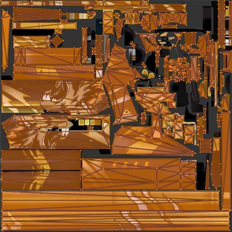 M1014 Rifle Game Weapon 22x 3D model_5