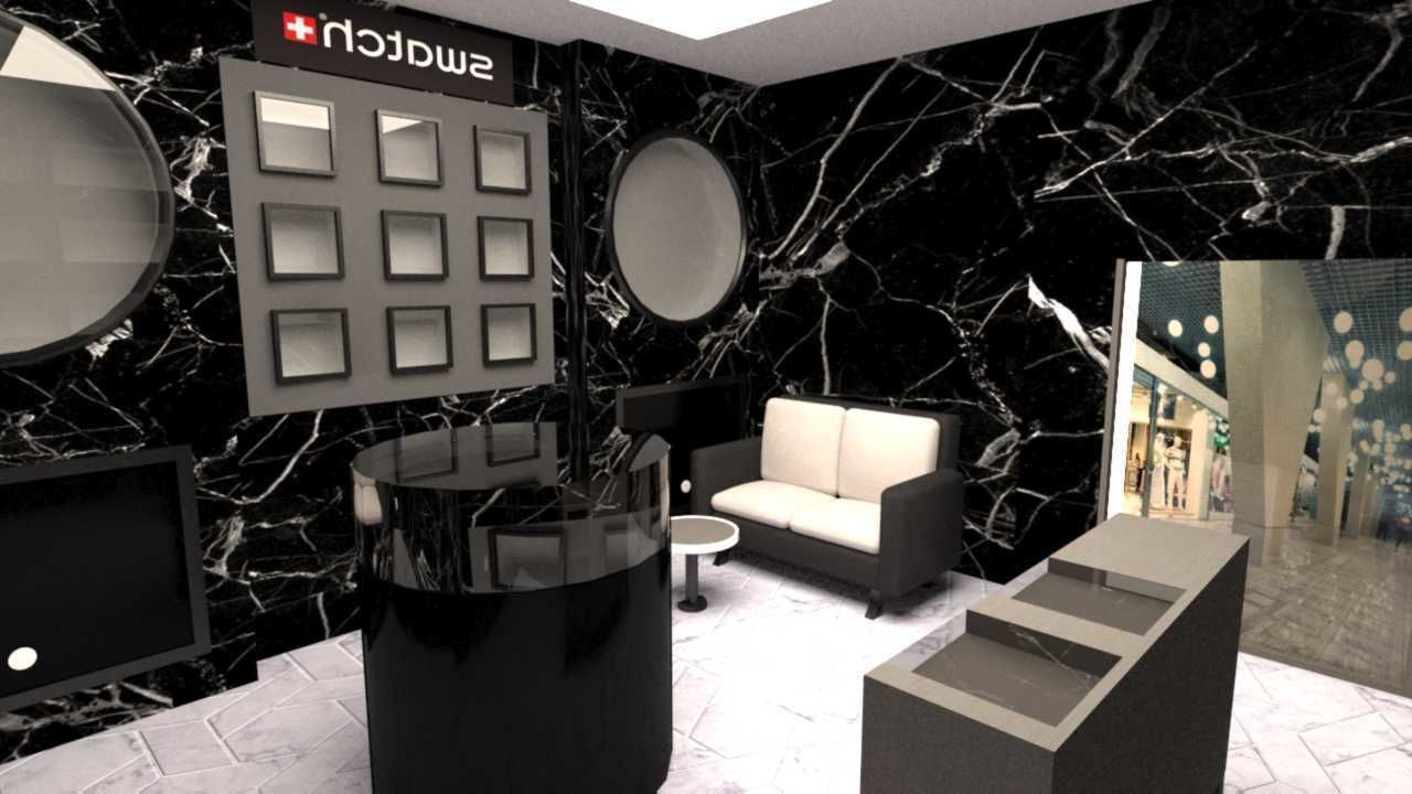 WATCH SHOP DESIGN free 3D model 3D printable | CGTrader