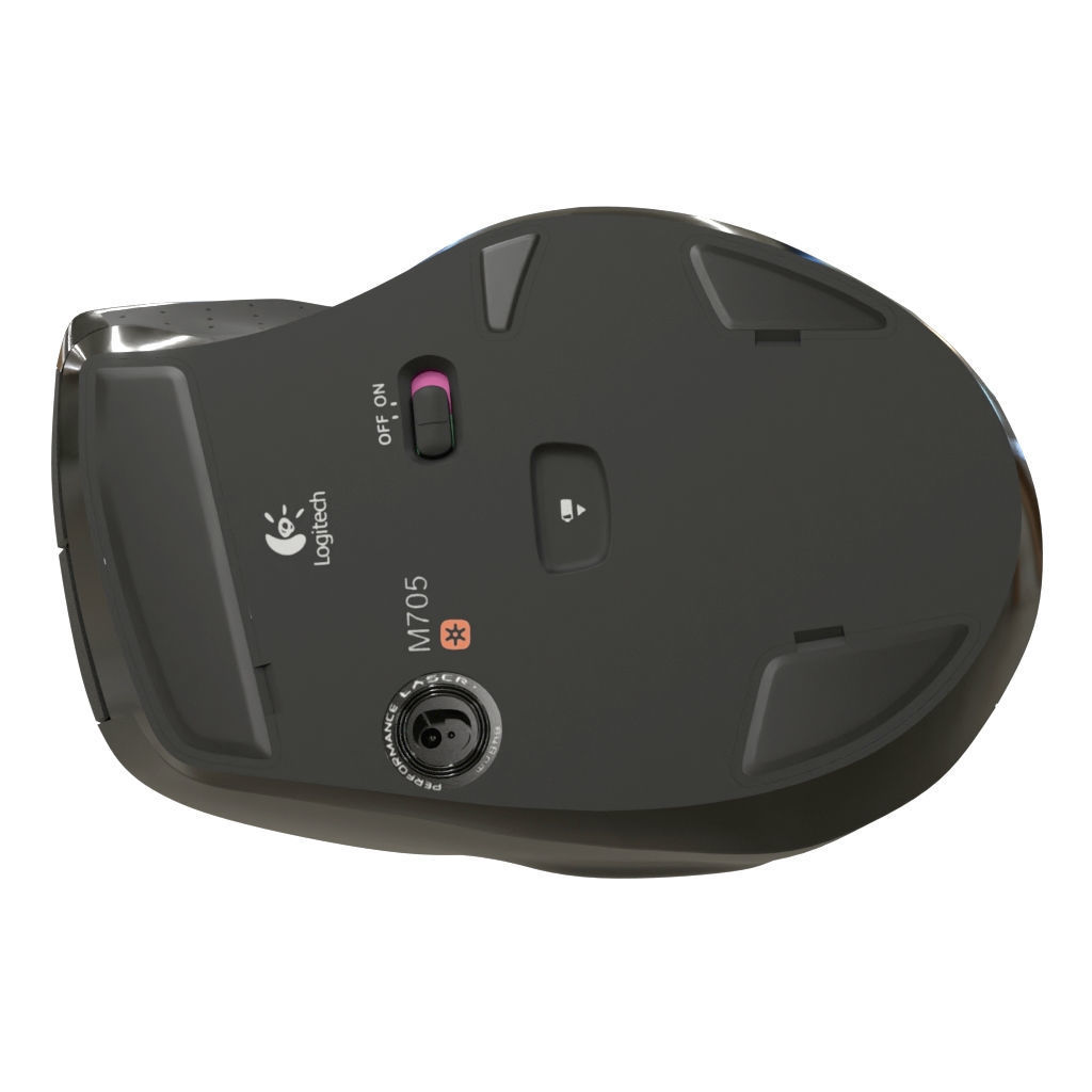 mouse Logitech M-705 3D model_4