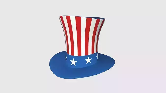 Uncle Sam Hat 05 - Character Design Fashion