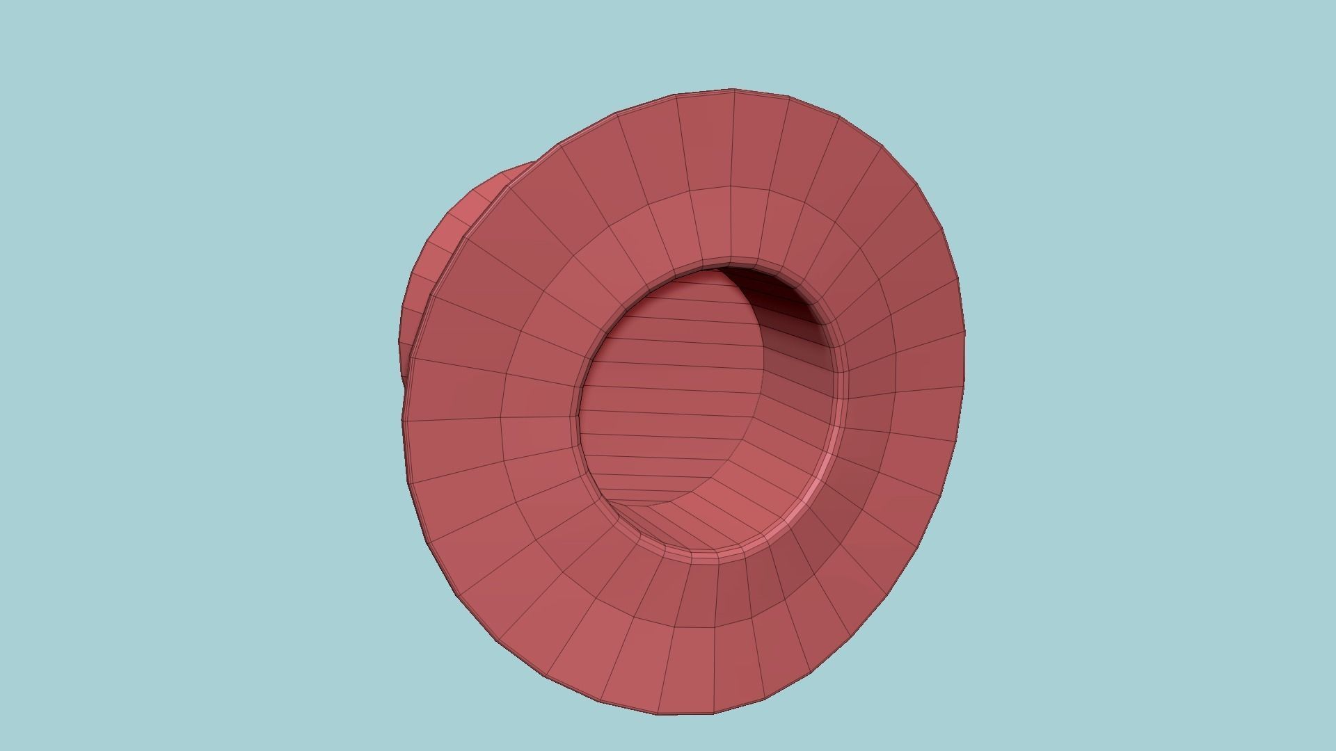 Uncle Sam Hat 06 - Character Design Fashion Low-poly 3D model_15