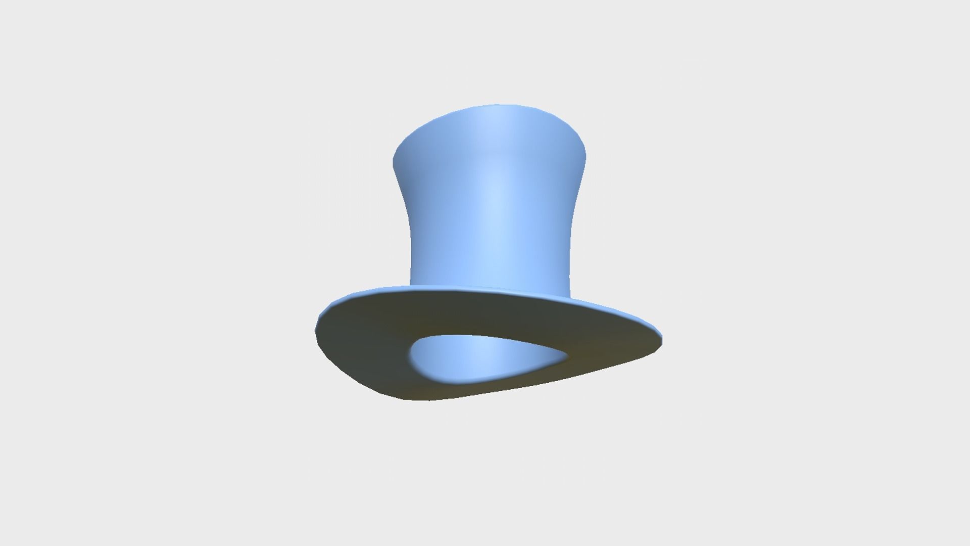 Uncle Sam Hat 06 - Character Design Fashion Low-poly 3D model_9