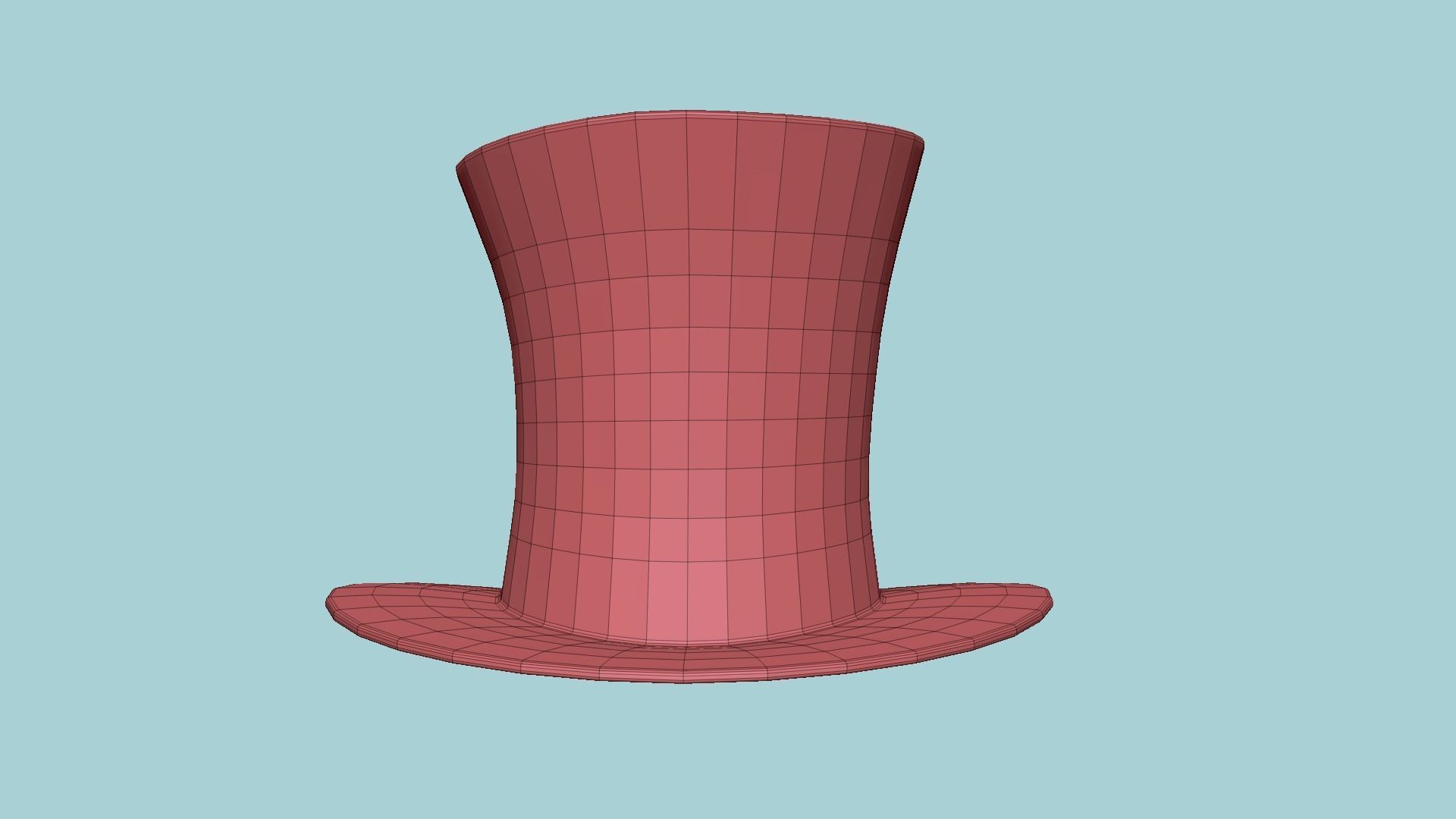 Uncle Sam Hat 06 - Character Design Fashion Low-poly 3D model_14
