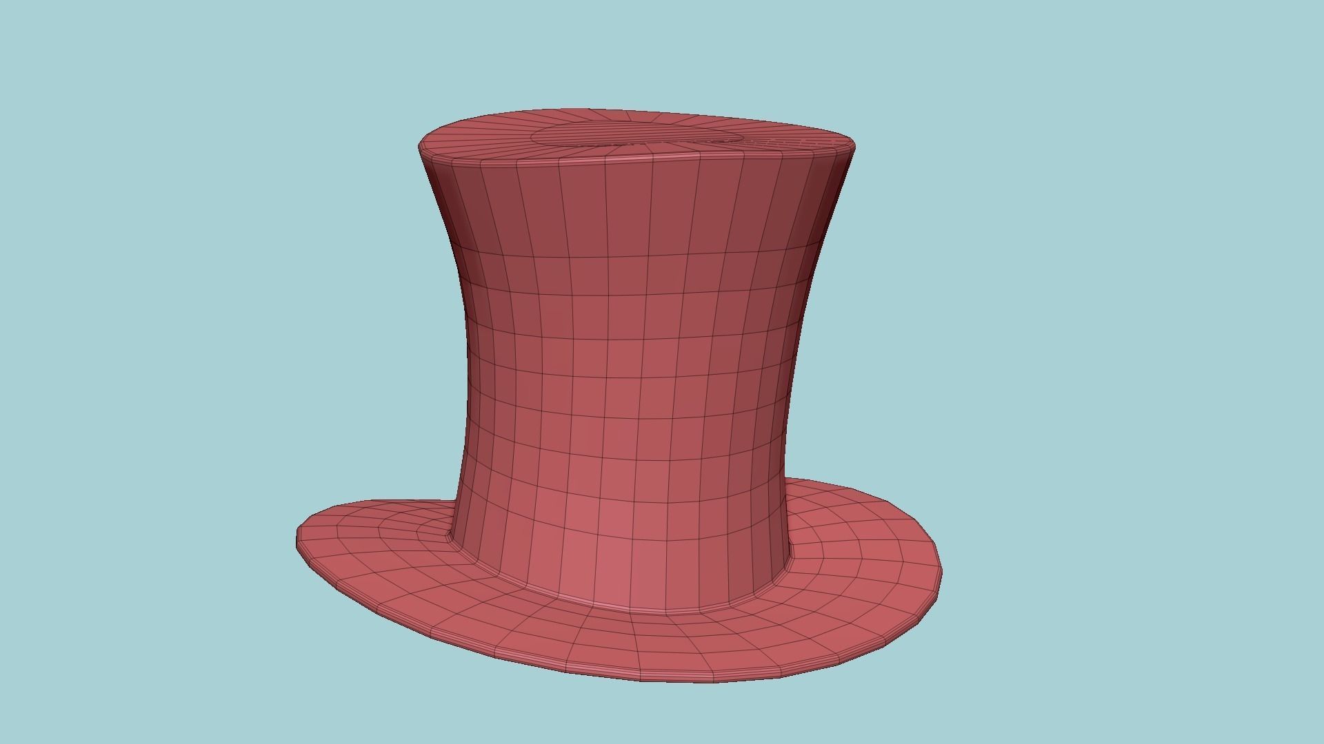 Uncle Sam Hat 06 - Character Design Fashion Low-poly 3D model_12