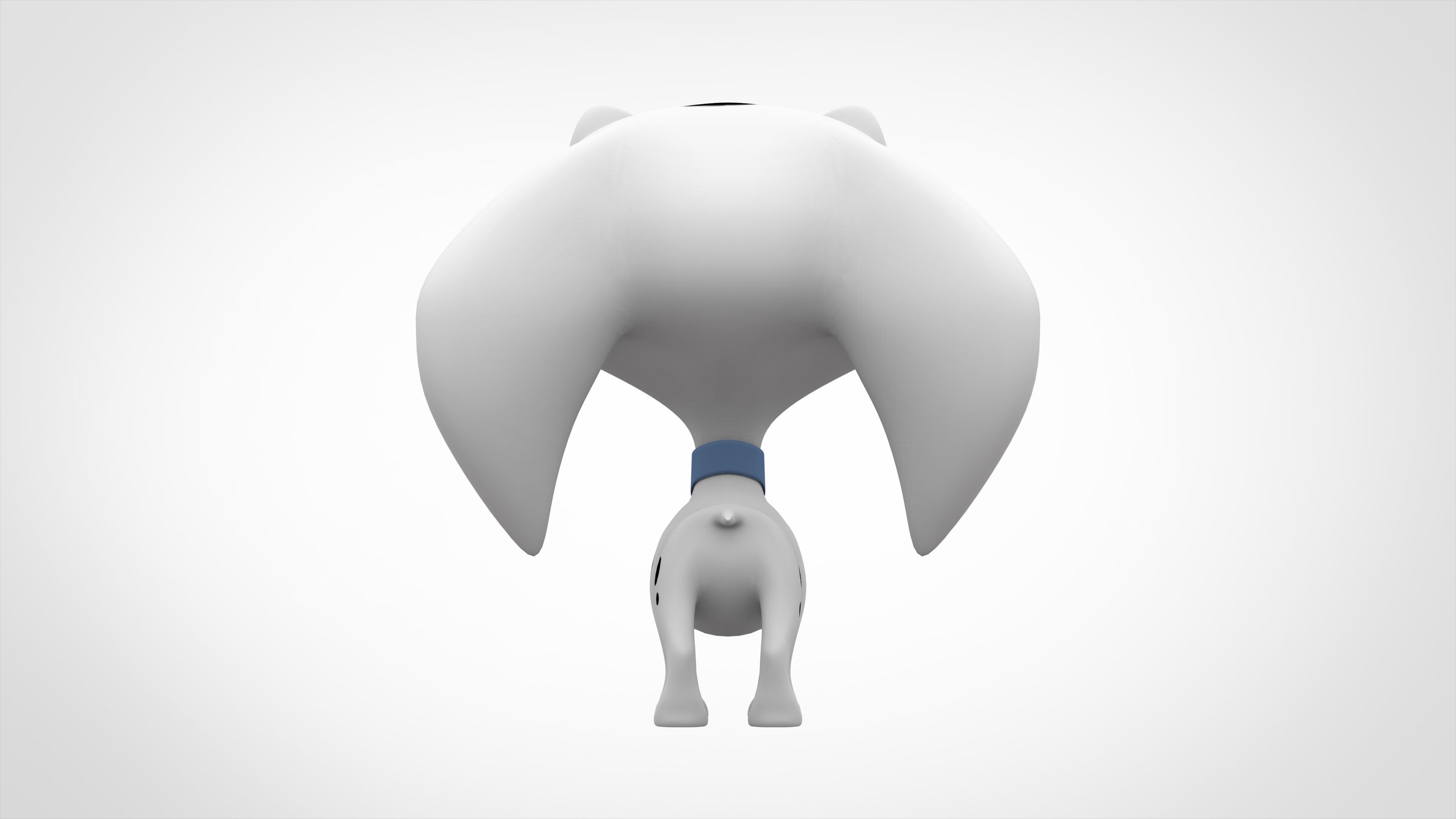 Cadpig  Low-poly 3D model_3
