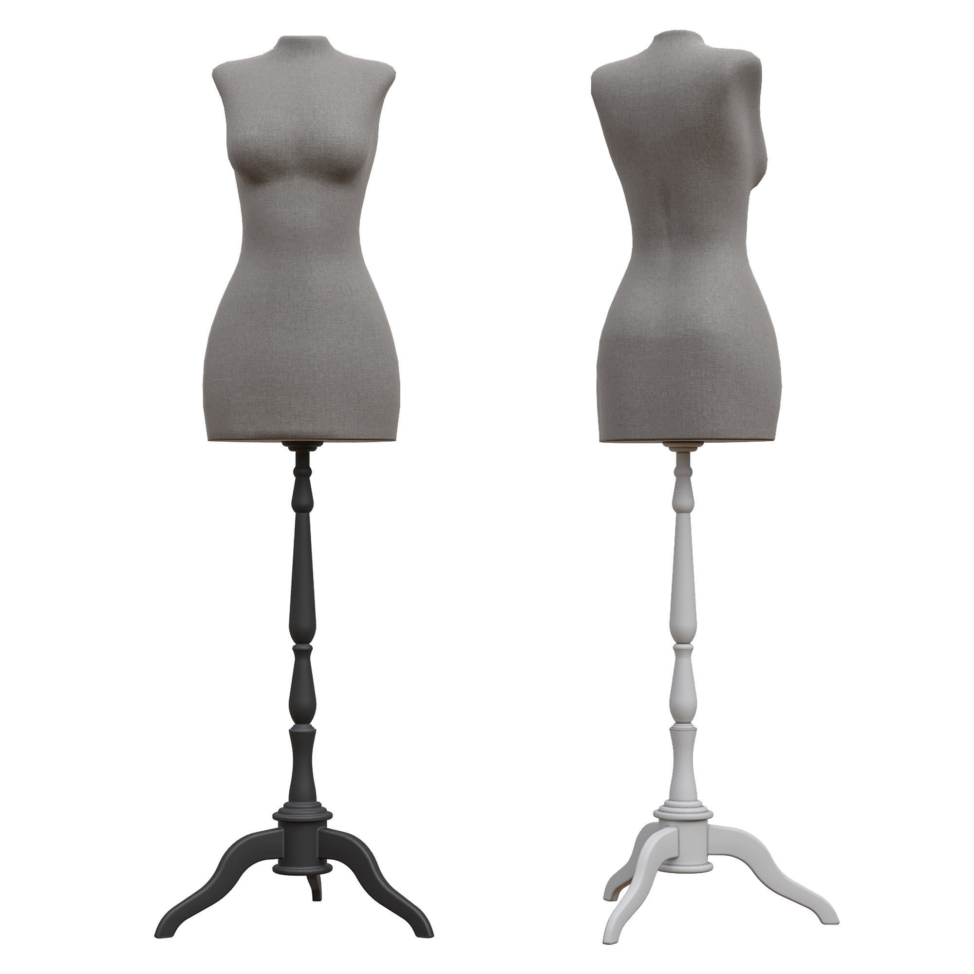 Wedding Dress  3D model_5