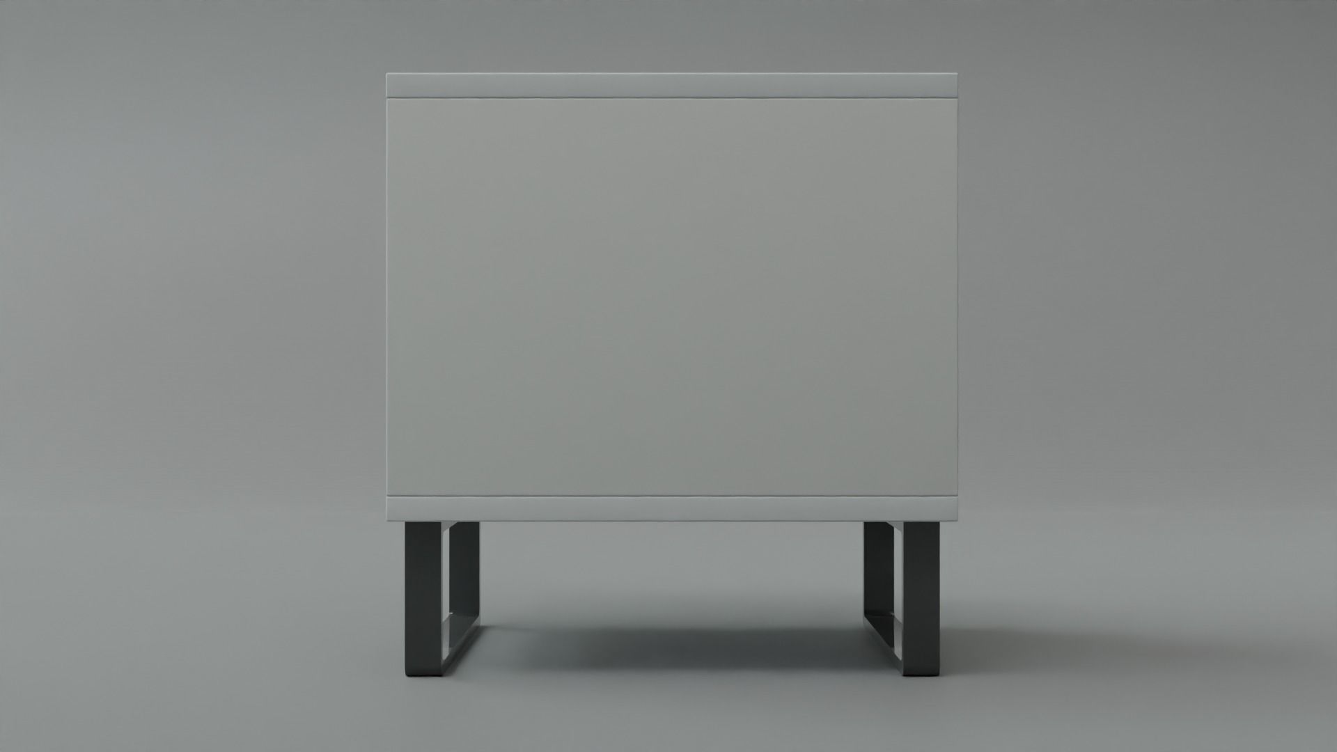 White Mobican Ophelia Style Night Table 3D Model 3D model_5