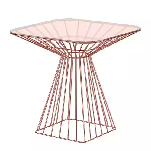 Tern Coffee Table With Glass And Metal