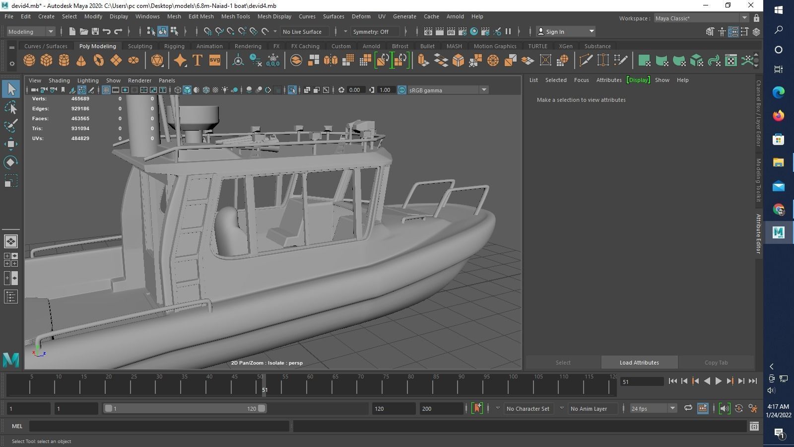 Naiad Sea Search and Rescue 3D print model_6
