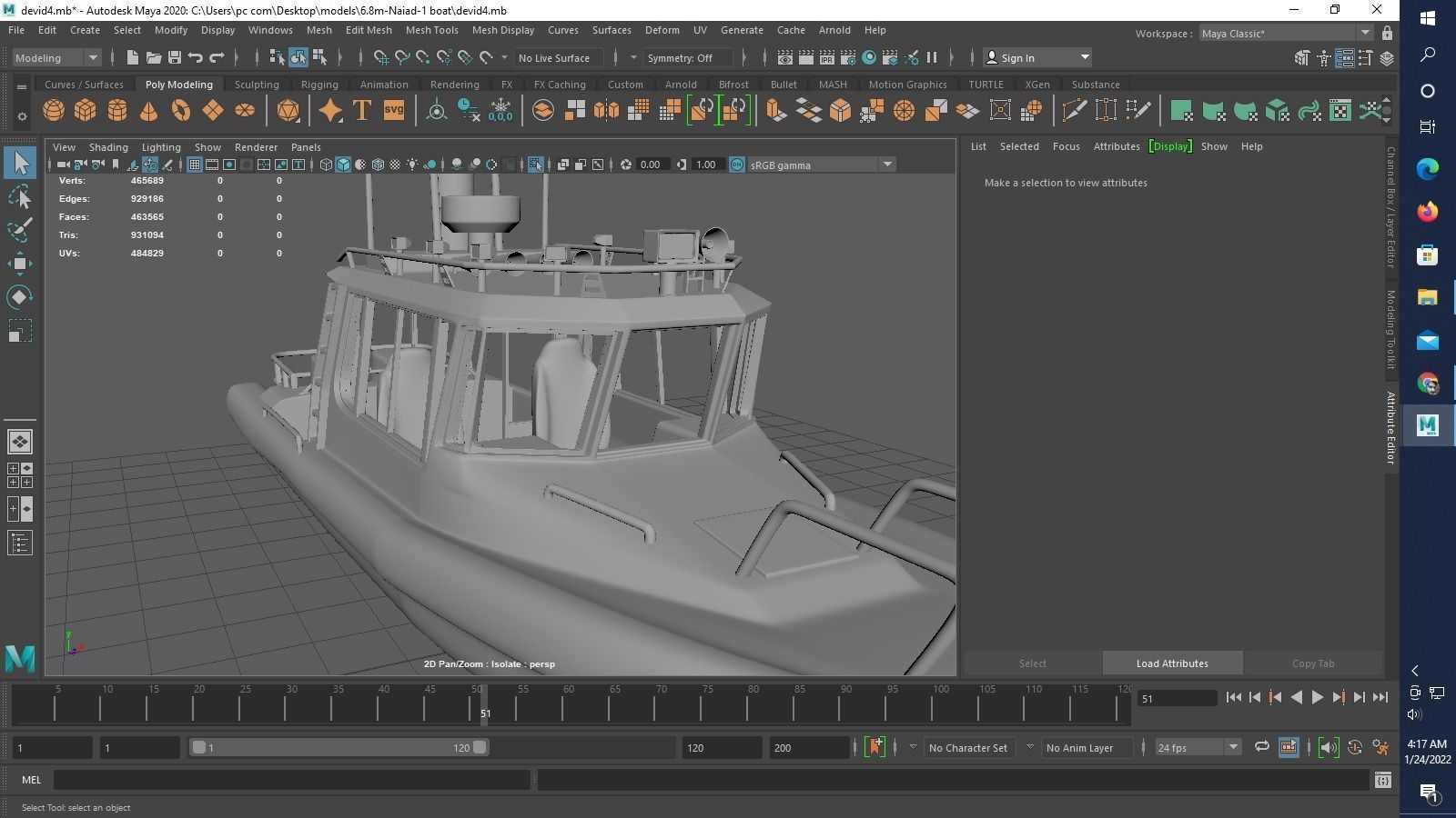 Naiad Sea Search and Rescue 3D print model_7
