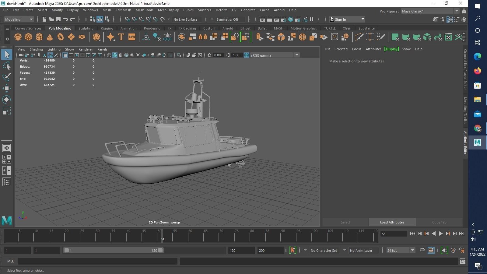 Naiad Sea Search and Rescue 3D print model_12