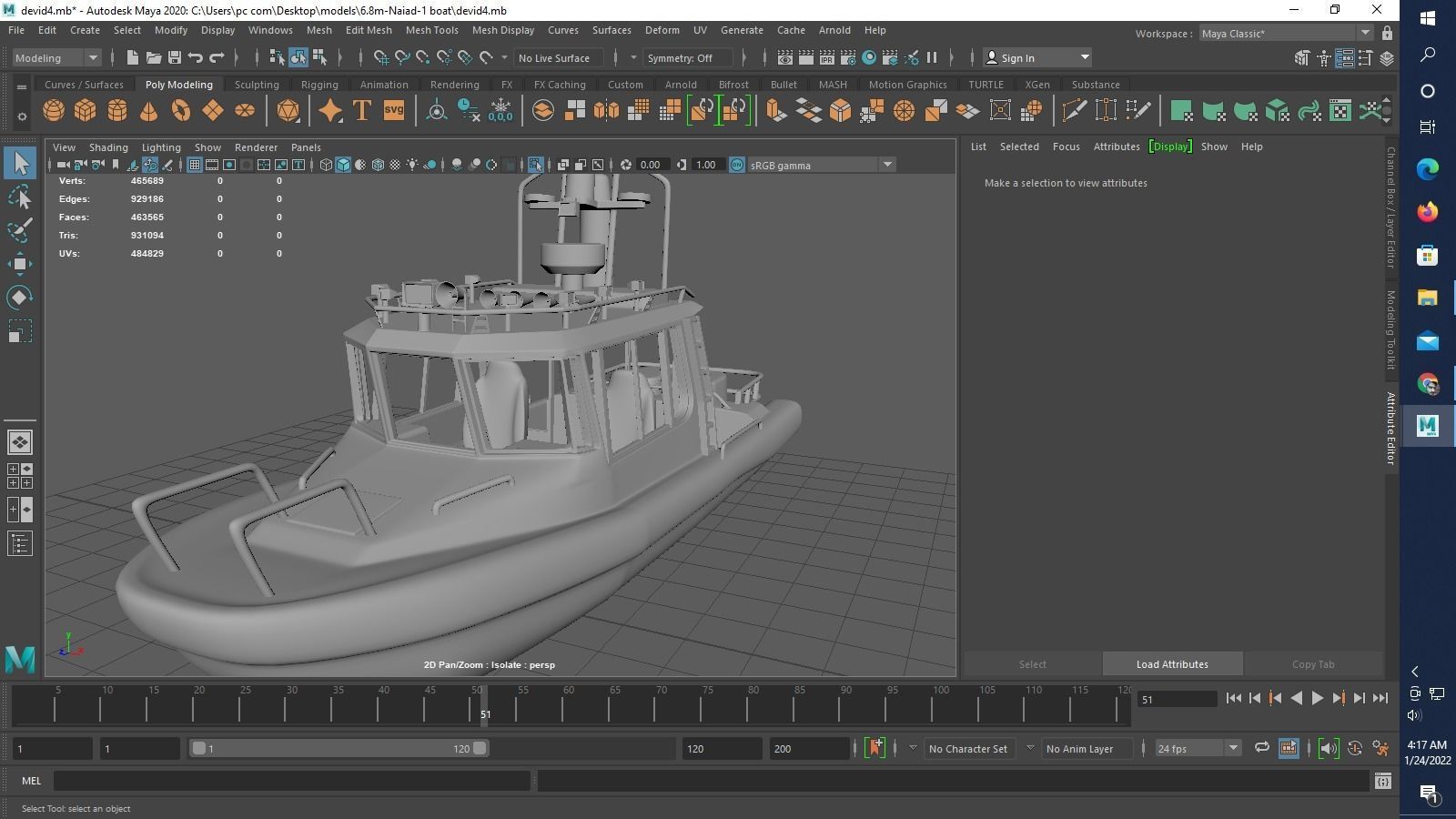 Naiad Sea Search and Rescue 3D print model_8