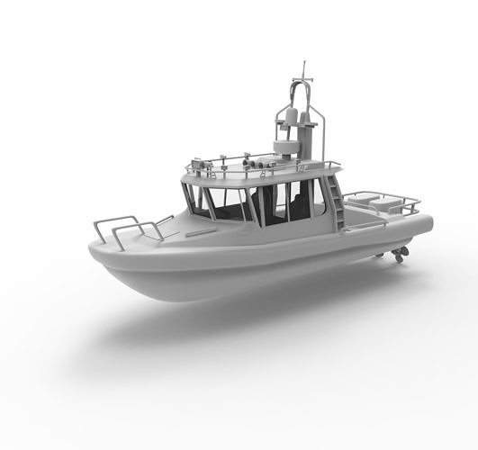 Naiad Sea Search and Rescue 3D print model