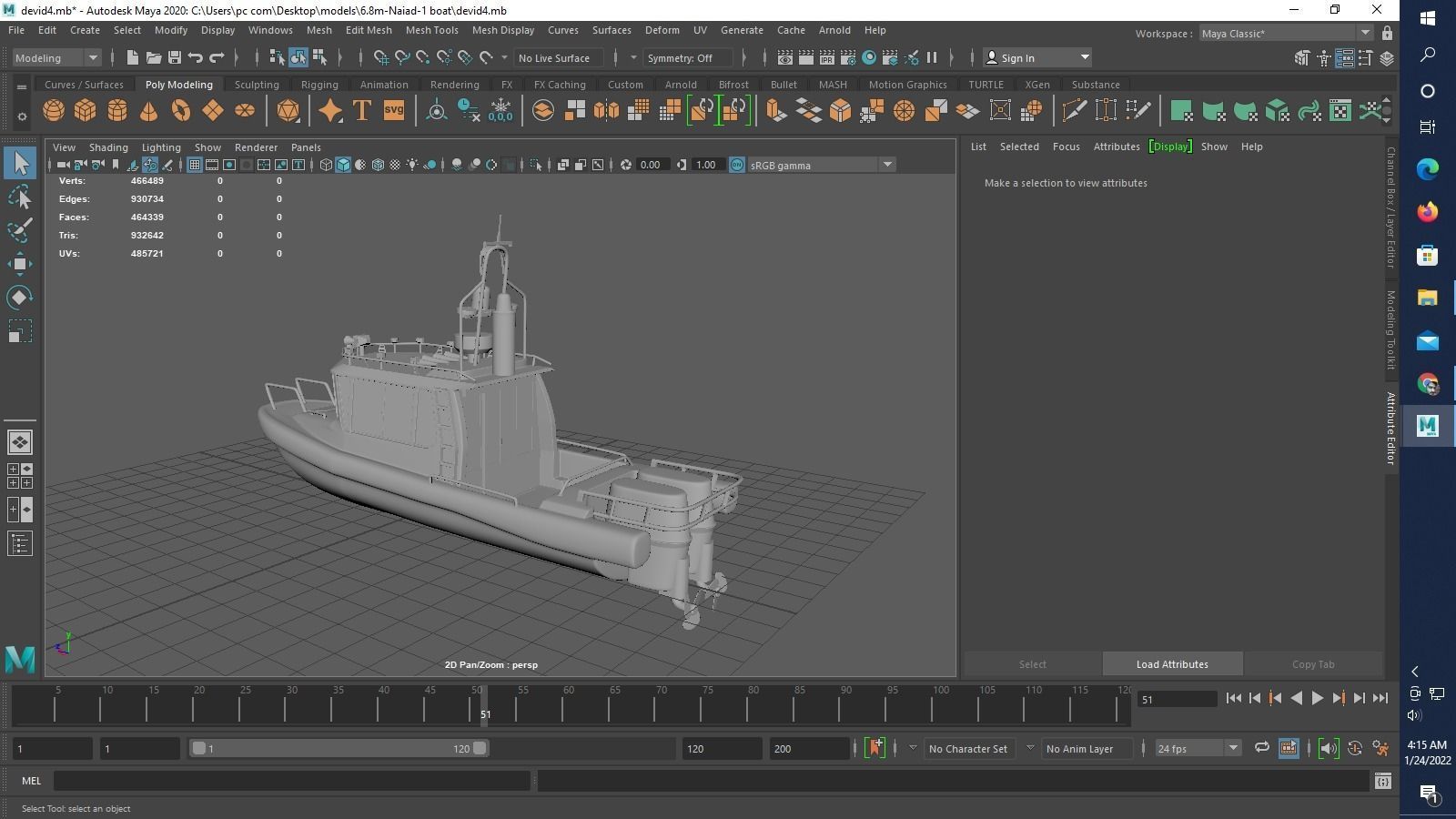 Naiad Sea Search and Rescue 3D print model_11