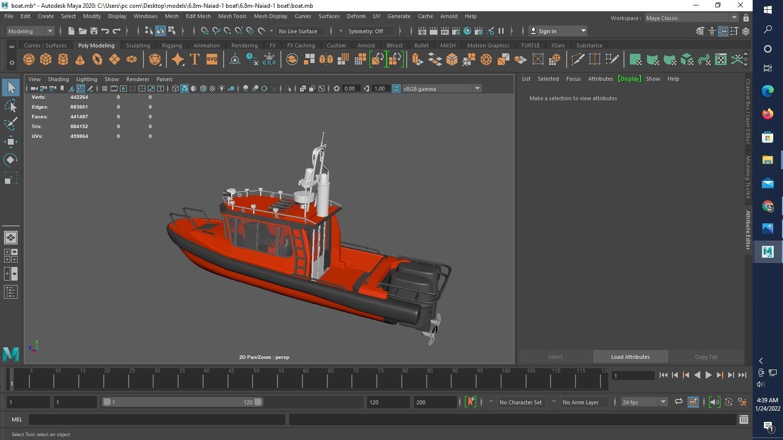 Naiad Sea Search and Rescue 3D print model_18