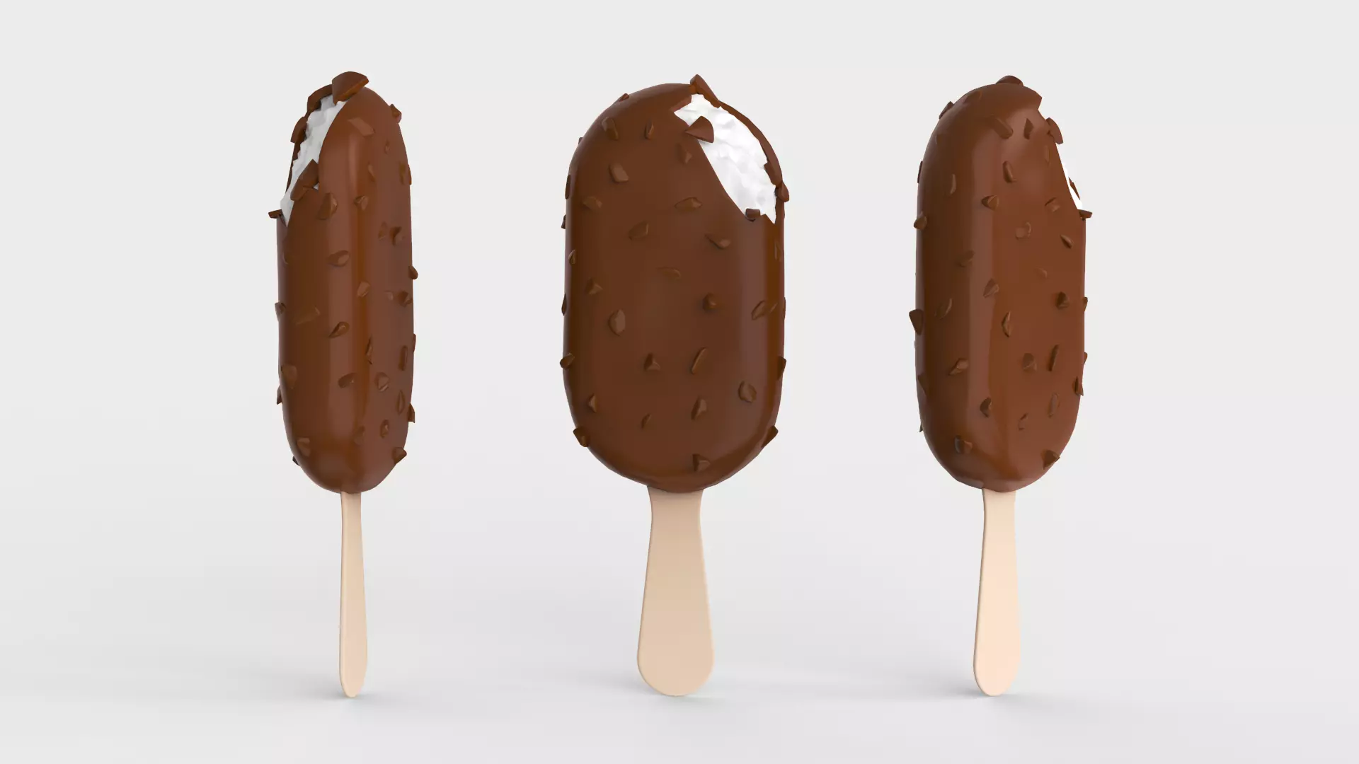 Ice Cream Bar 3D model_0
