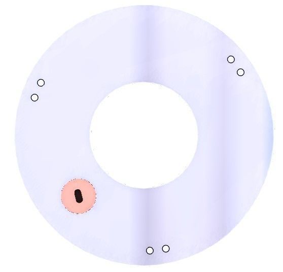 3DP3BLROD30A mechanical shutter Iris mechanism diy part 3D print model_5