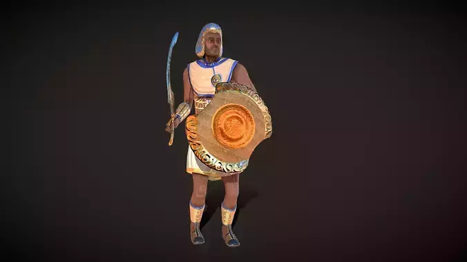 Ancient Egyptian Warrior - Medjay