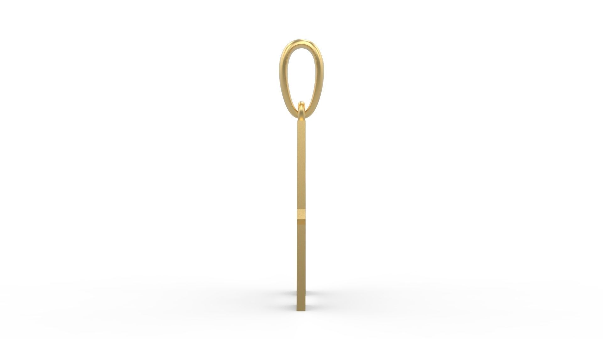 Initial Letters Pendant Aldivaro A 3D print model_2