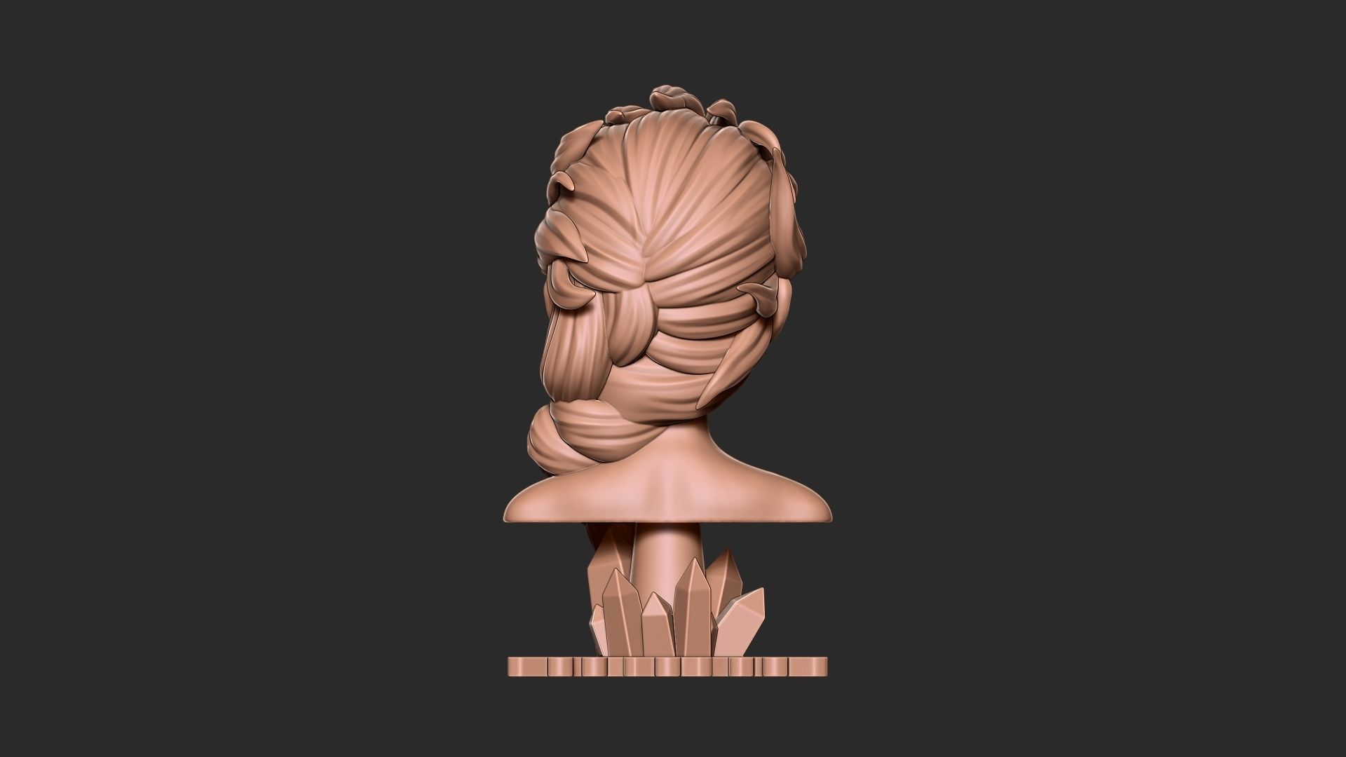 Elsa Bust - 3D Print Model 3D print model_18