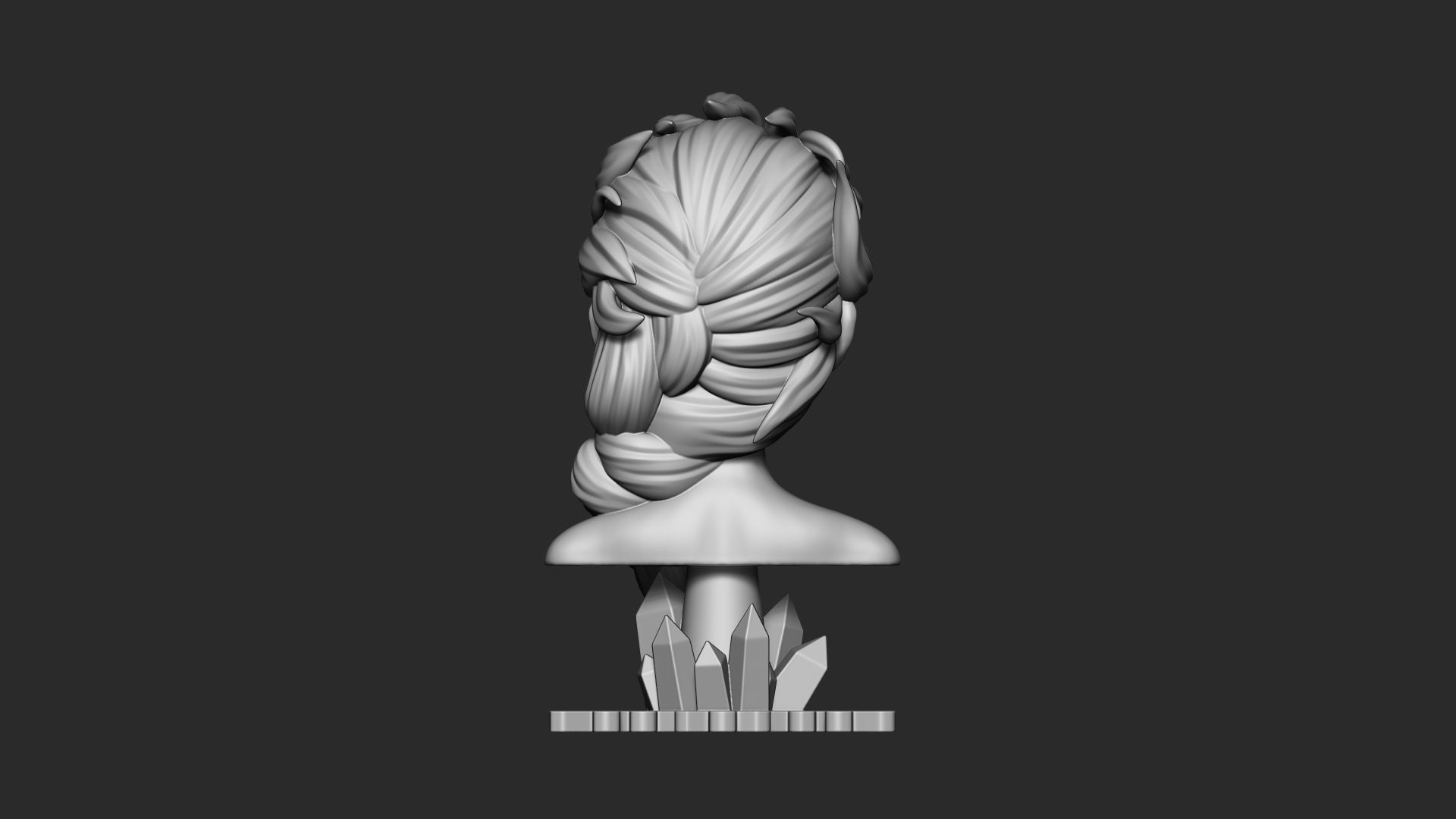 Elsa Bust - 3D Print Model 3D print model_14